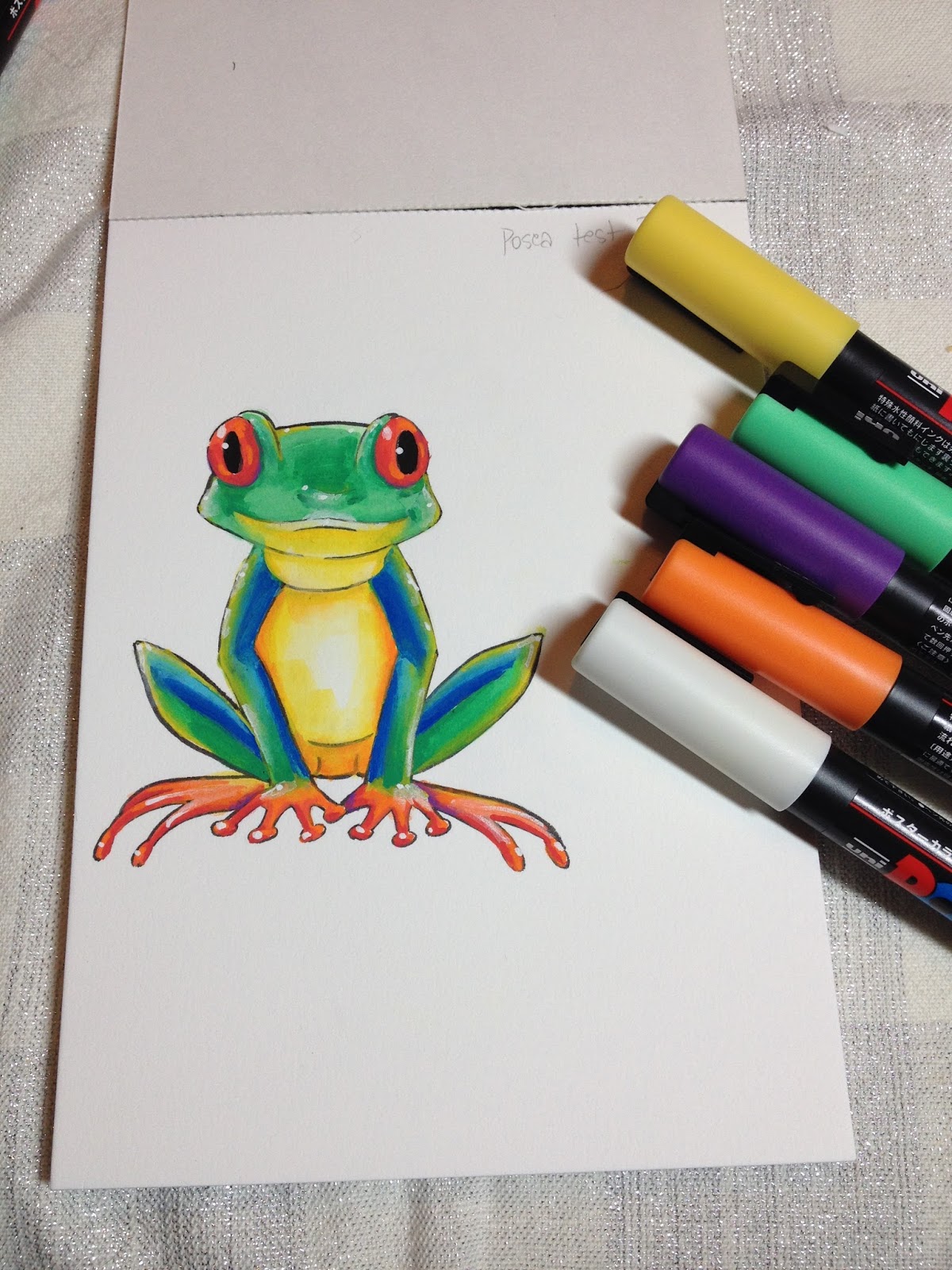 Artistic Blog - learn how to draw with colored pencils: Posca Markers -  Review