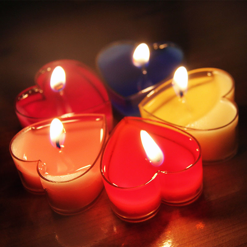 Les différents types de bougies romantiques