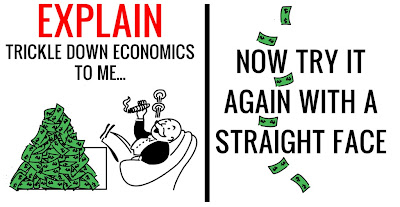 Comic demonstrates folly of trickle-down