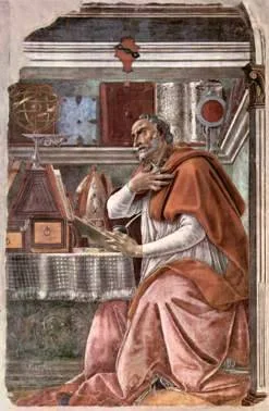 St. Augustine by Botticelli