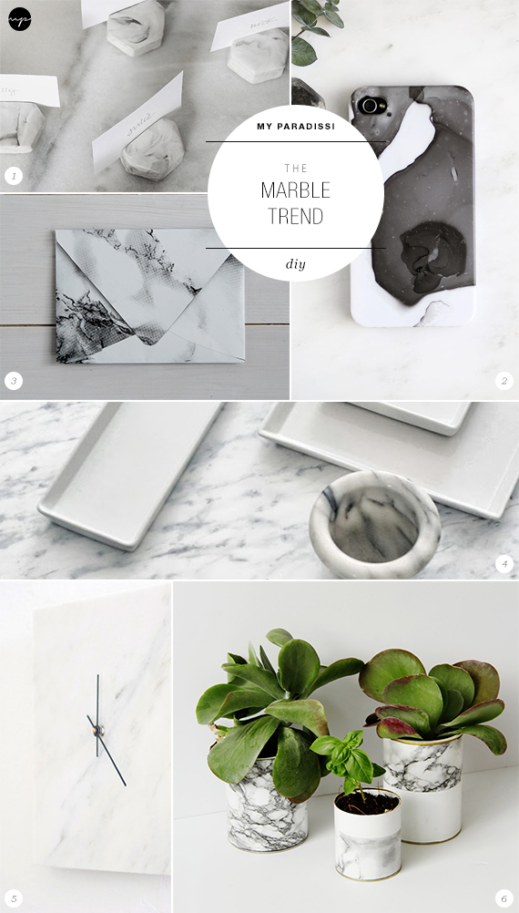 The Marble Trend | Diy