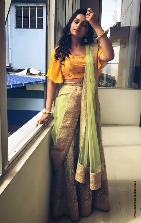 Nakshatra Nagesh - tv actress photo shoot stills - South Indian Actress