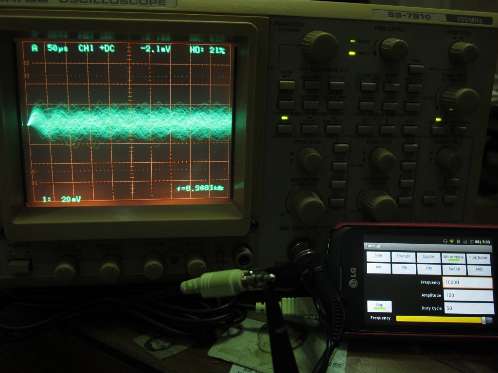 Android Phone Audio Signal Generator Misadventures of an Electronics