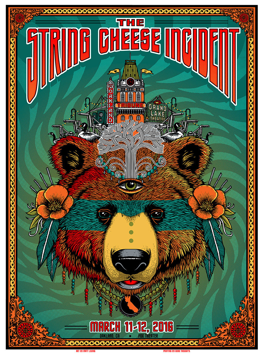 INSIDE THE ROCK POSTER FRAME BLOG Matt Leunig Phil Lesh & String