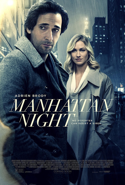 manhattan night poster