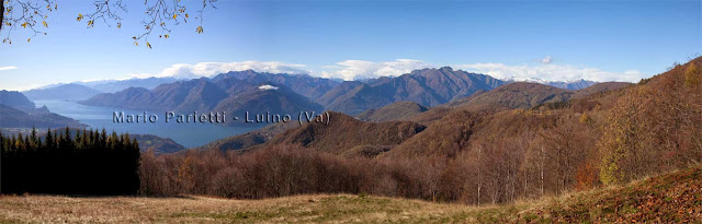 panorama lago Maggiore alpe Fontana
