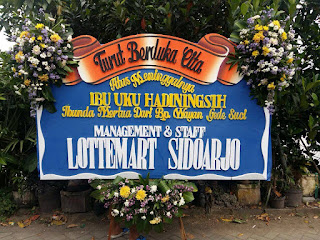 Karangan bunga duka cita jogja