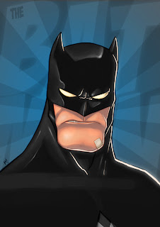 Retratos de los personajes de Batman