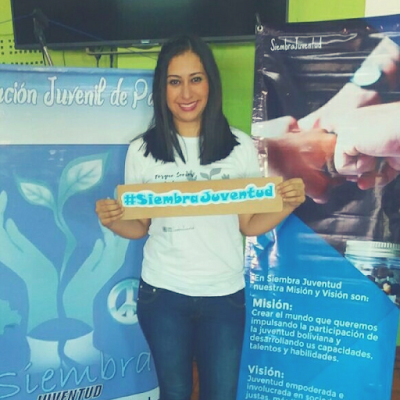 Lorena Saavedra Viscarra, ¡Voluntaria estrella de Siembra Juventud!