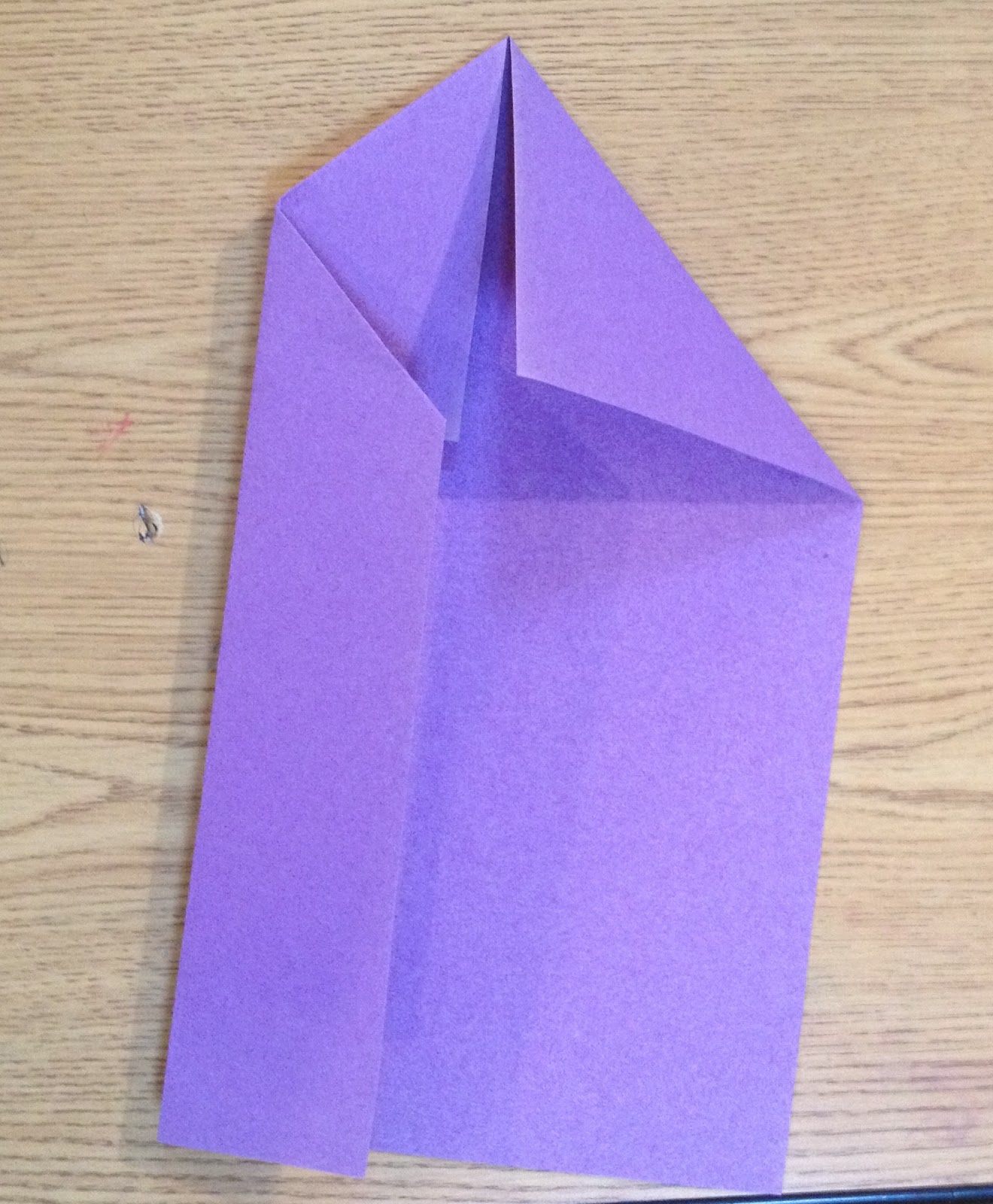 Evergreen Montessori House: Simple Origami Envelope