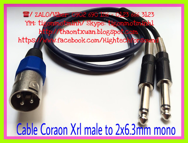 Jack chuyển 2.5, 3.5, 6.3 và dây cáp nối dài cho tai nghe, loa