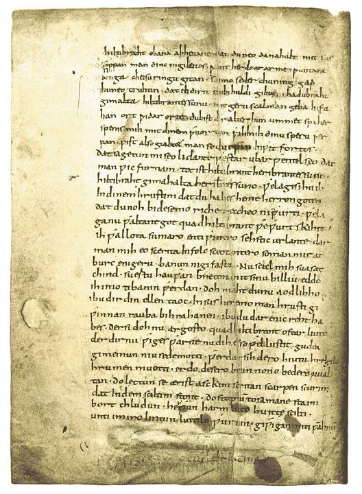 Il Canto di Ildebrando (Hildebrandslied)