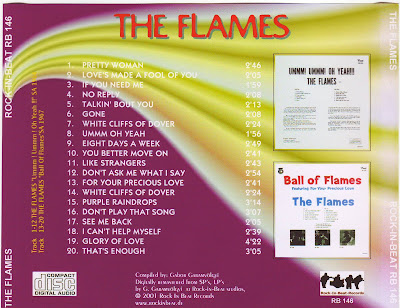 The Flames - Ummm,Ummm, Oh Yeah / Ball Of Flames (1965/1970)