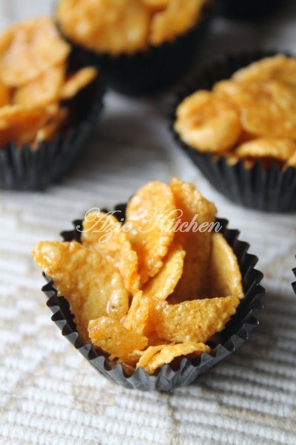 Biskut Cornflakes Madu