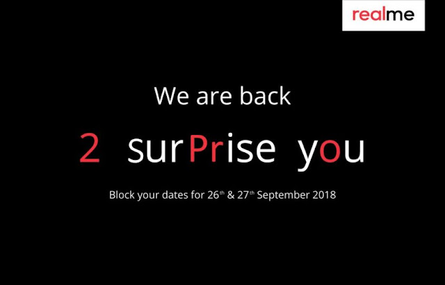 Realme 2 Pro Akan Diluncurkan pada 26 dan 27 September Realme 2 Pro Akan Diluncurkan pada 26 dan 27 September