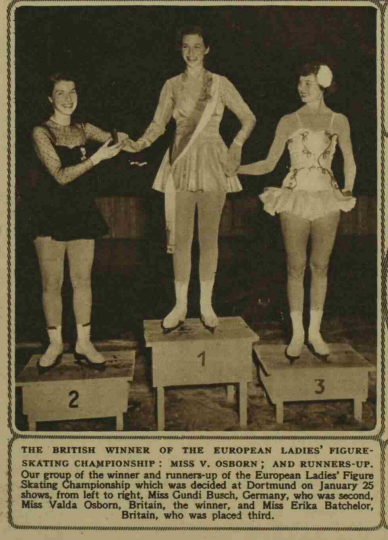 Skate Guard The 1953 European Figure Skating Championships