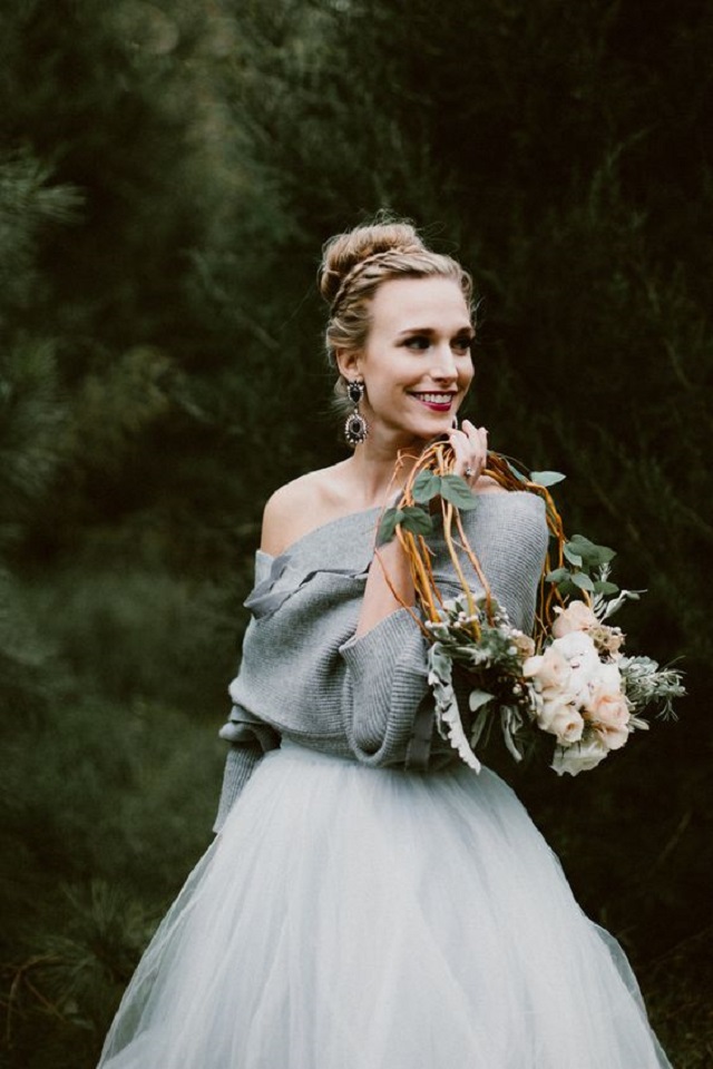circular ramo redondo hoop bouquet aro