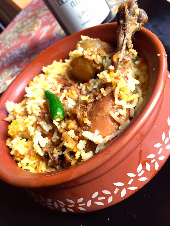 Kolkatastyle Bengali Chicken Biryani