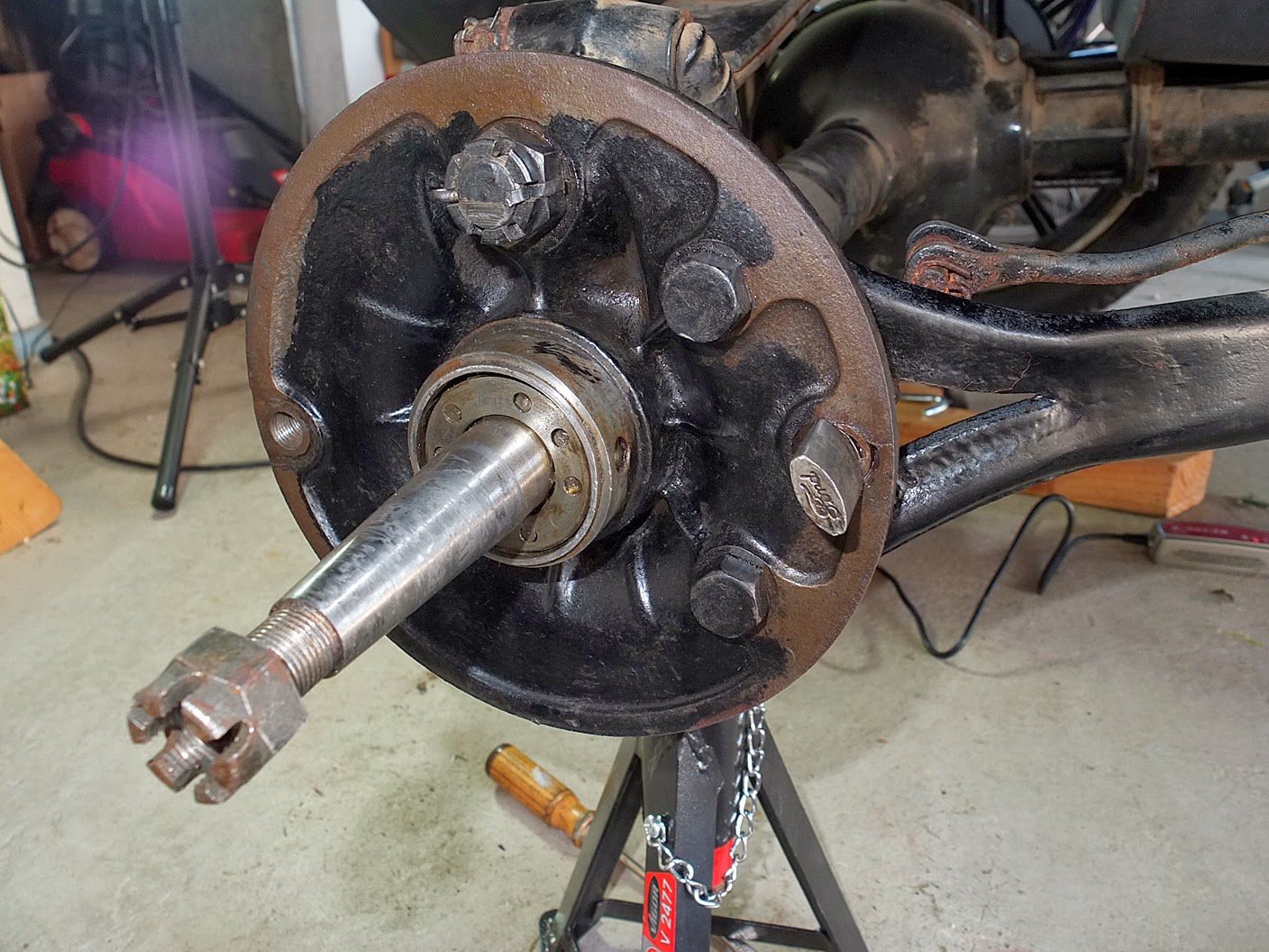 Ford Model T Touring 1923 Einbau der Rocky Mountain Brakes, Teil 1