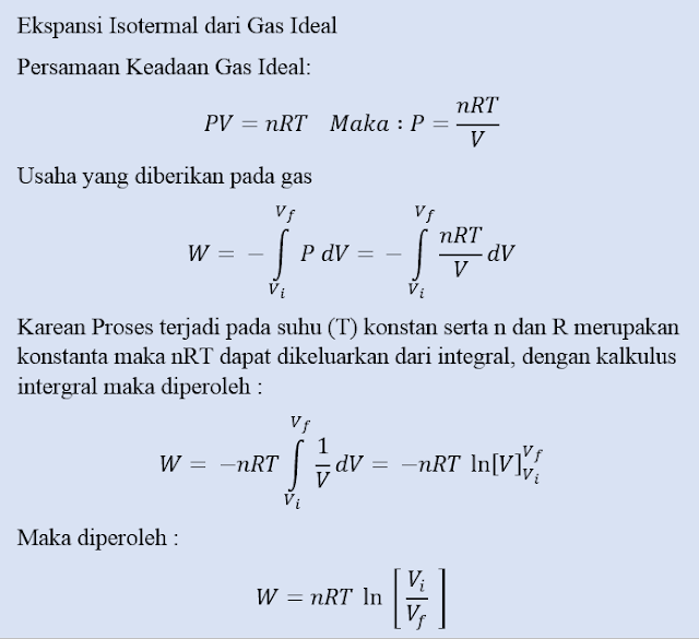 Kumpulan Soal dan Pembahasan Soal Ujian Nasional (UN) Fisika SMA Part 1 - Gas Ideal (Hukum Pertama Termodinamika) 
