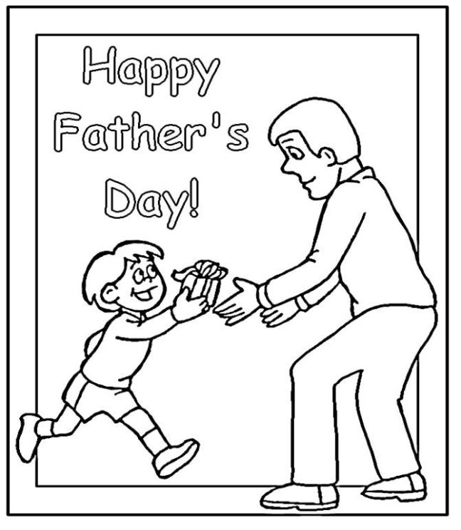 fahters day christian coloring pages - photo #18