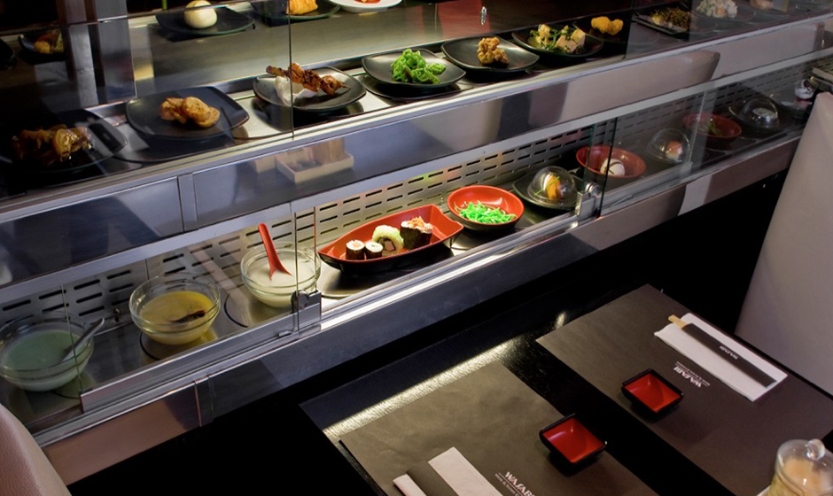 Wasabi Running Sushi & Wok Restaurant Open Kloset By Karina
