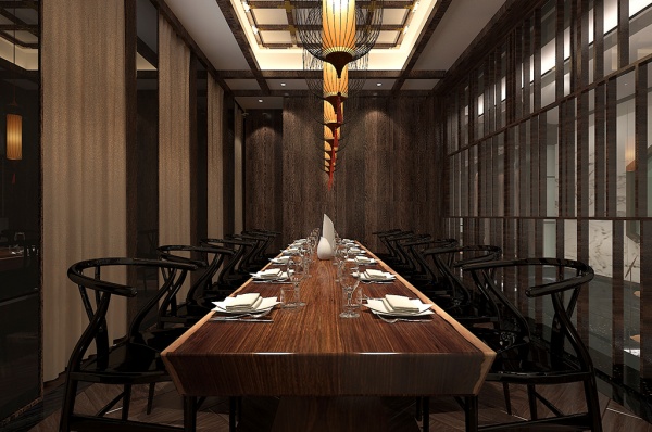 Chinese classical restaurant 3D model free 3d max models