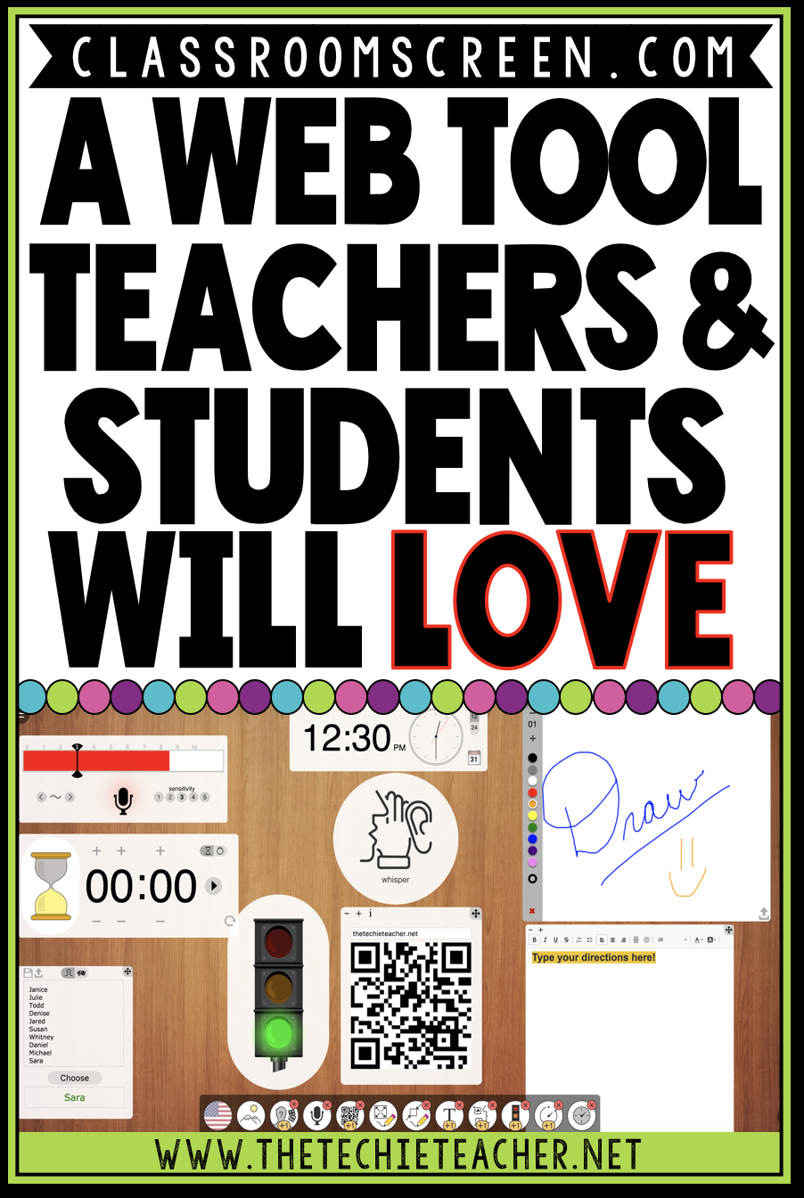 ClassroomScreen: You Will Love This Resource! • TechNotes Blog