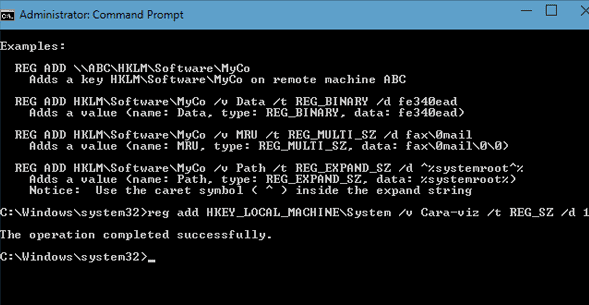 Cara Mengedit Registry Editor Menggunakan CMD (Command Prompt) Cara Mengedit Registry Editor Menggunakan CMD (Command Prompt)