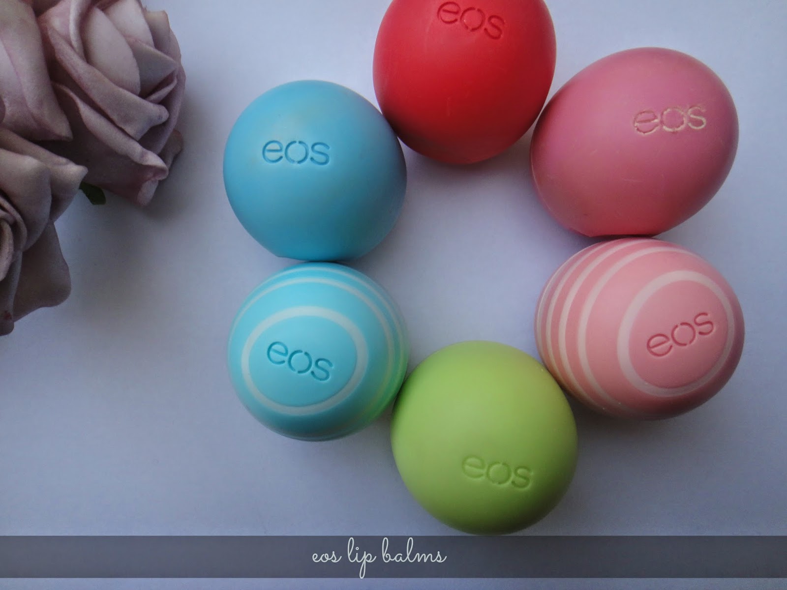 Emily & Han xo EOS Lip Balms
