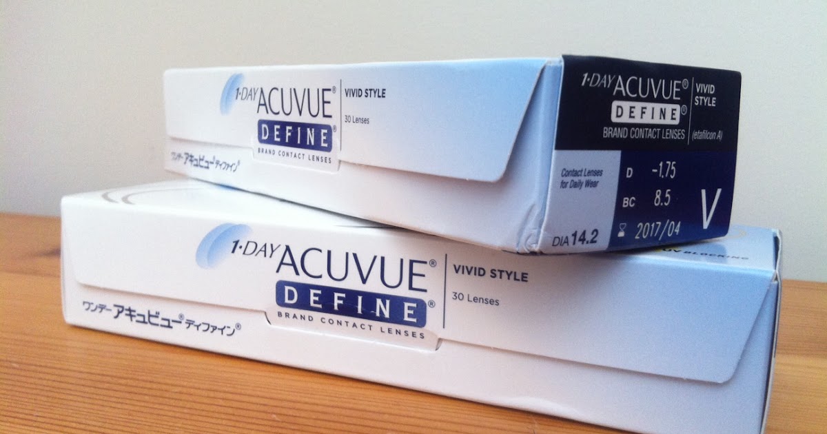 Mad About My Skin: Review: 1-Day Acuvue Define Contact Lens (Vivid style)