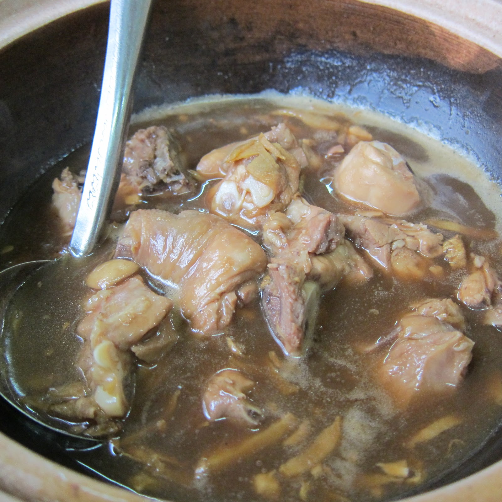 Sesame Oil Chicken Ah Soon Bak Kut Teh in Taman Sri Tebrau 麻油鸡.亚顺肉骨茶