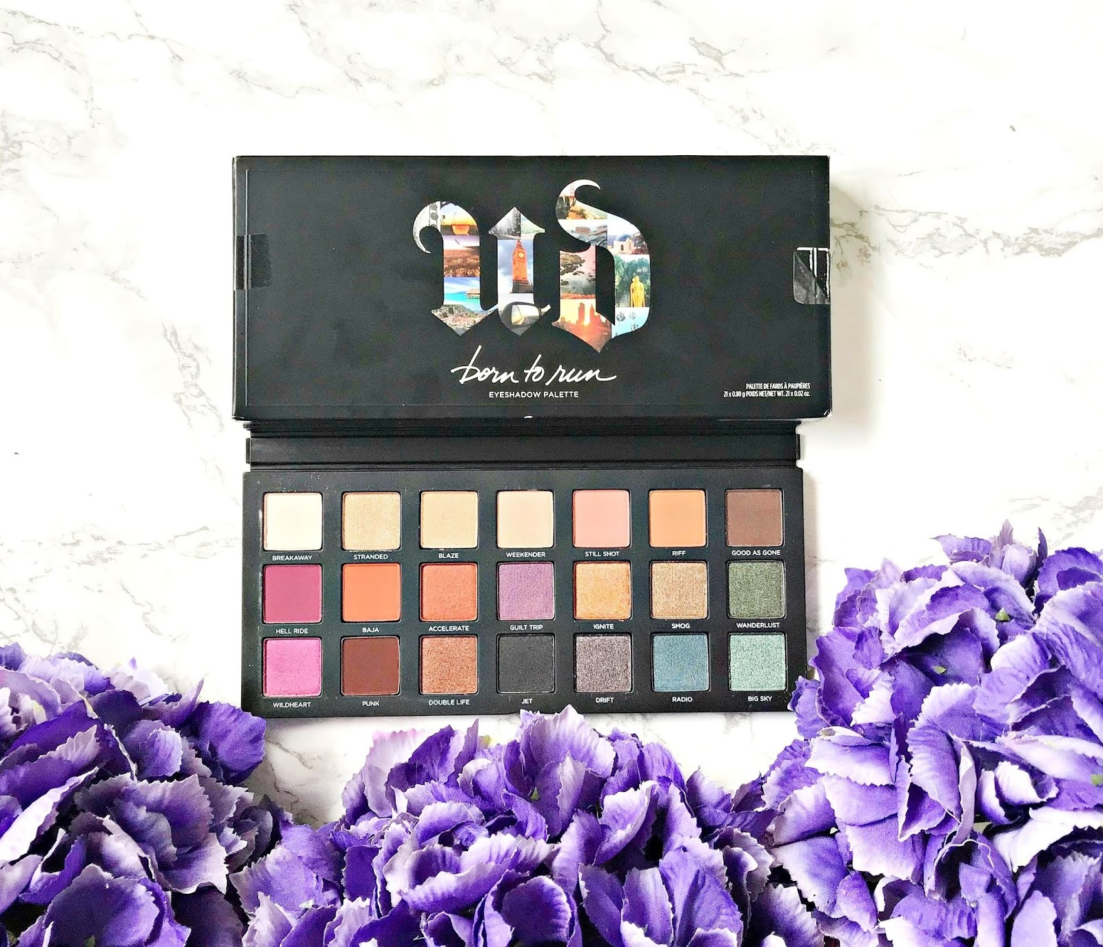 Urban Decay Born To Run Palette Review & Swatches