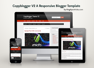 Copy Blogger V2 Responsive Blogger Templates Design 2013