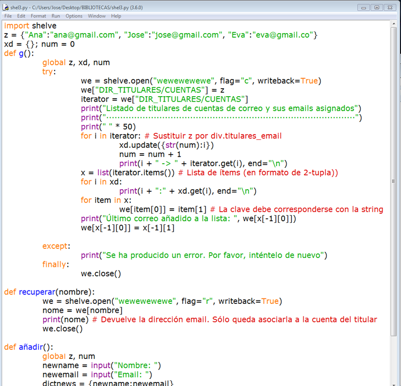 APRENDER A PROGRAMAR CON PYTHON: 2019