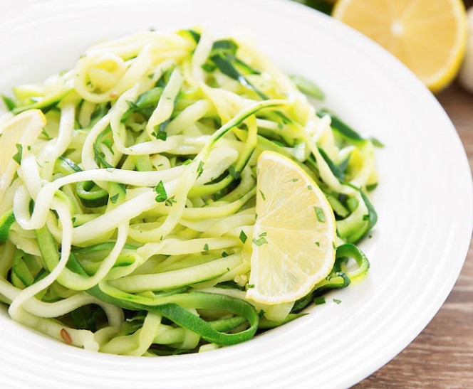 Lemon Garlic Zucchini Noodles Lemon Garlic Zucchini Noodles