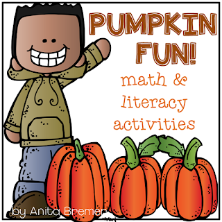 Lots of fall pumpkin activities and pumpkin learning ideas for Kindergarten! Includes anchor chart, measurement, pumpkin life cycle, and lots of fun activities. For Kindergarten and First Grade. #pumpkins #kindergarten #1stgrade #fall #pumpkinlifecycle