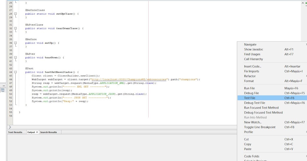 Problema Testeando un REST con JSON en NetBeans y GlassFish Server