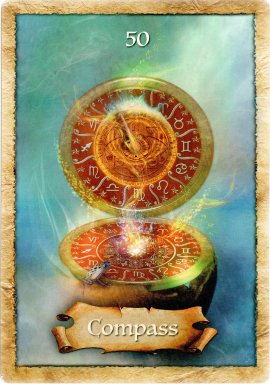 The Enchanted Map Oracle by Colette Baron Reid Compass