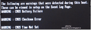 How to Solve CMOS battery failure problem on PC How to Solve CMOS battery failure problem on PC