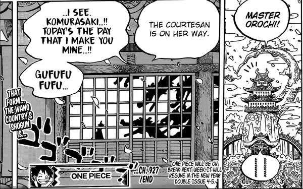 One Piece 928 Bahasa Indonesia: Ular Berkepala Lima 