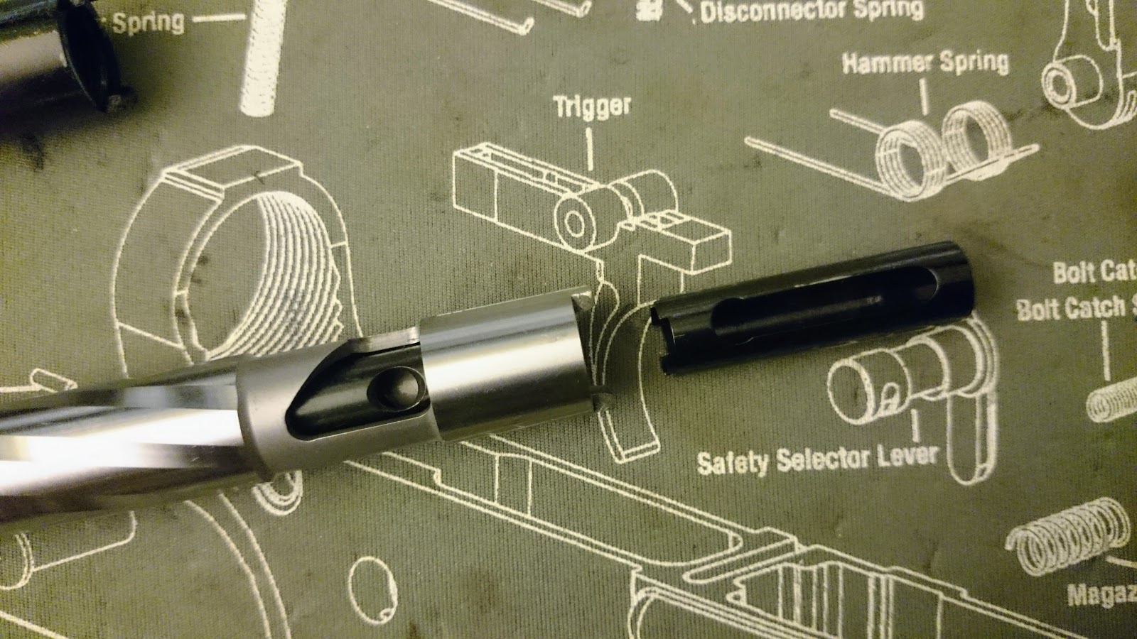 Mister Donut's Firearms Blog Savage 110 Bolt Body and Bolt Handle Swap