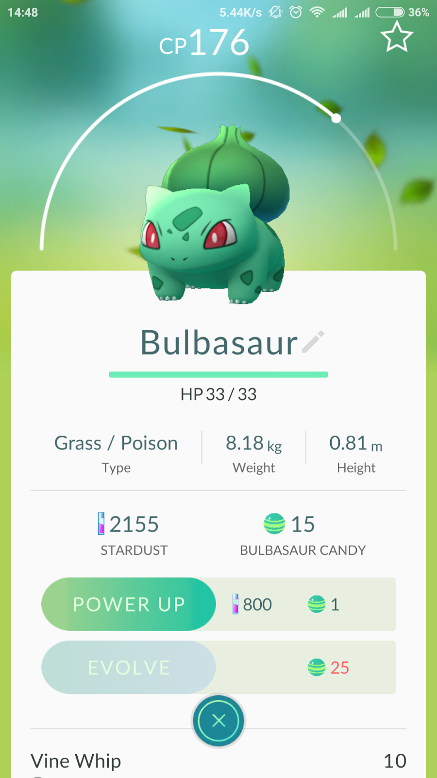 Spirit Melihat Jumlah Attack / Defense Pokemon atau Biodata Tentang