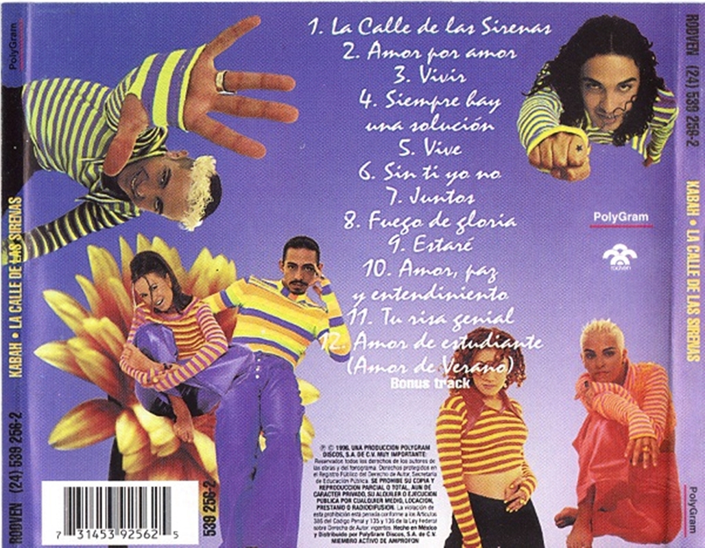 Los 90 En MP3 II Kabah La Calle De Las Sirenas (CD Album 1996) Los 90 En MP3 II Kabah La Calle De Las Sirenas (CD Album 1996)