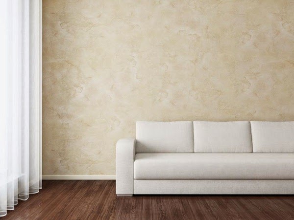 Paint walls with rags