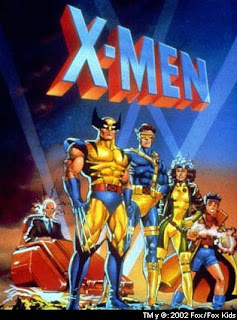 Capa do desenho Antigo dos X-Men