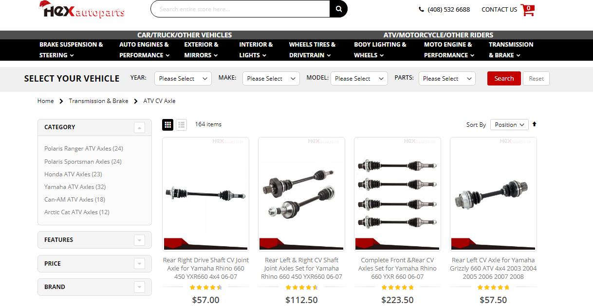 Top 5 ATV Axles Brand in 2017 Online