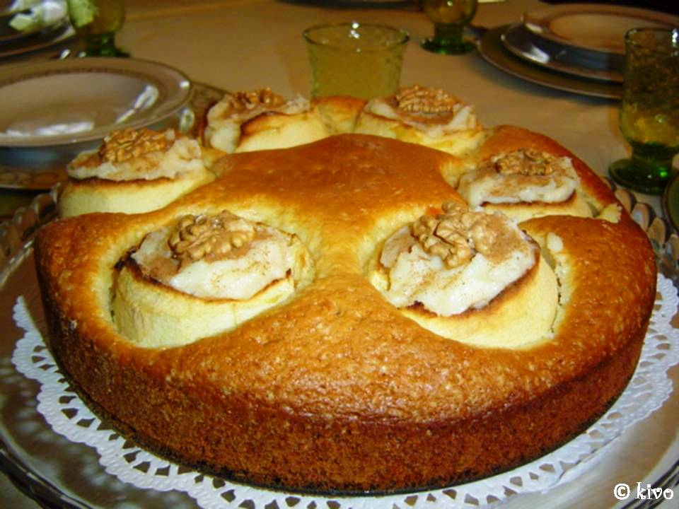 kivomix ELMALI MUHALLEBİLİ KEK