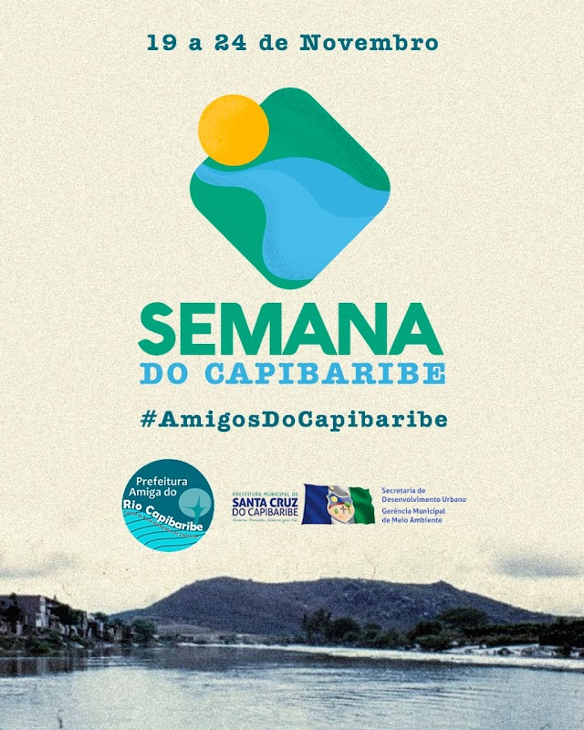 Semana do Rio Capibaribe será realizada em Santa Cruz