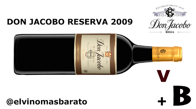 Cata del vino tinto don jacobo reserva 2009 por el blog de vino
